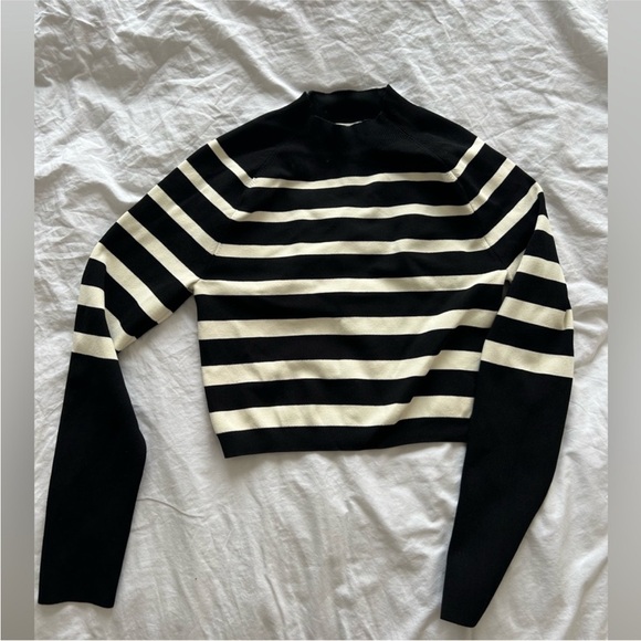 COS Ribbed crop Knit Top - Picture 4 of 6